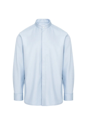 HAMZA Thom striped shirt - Blue