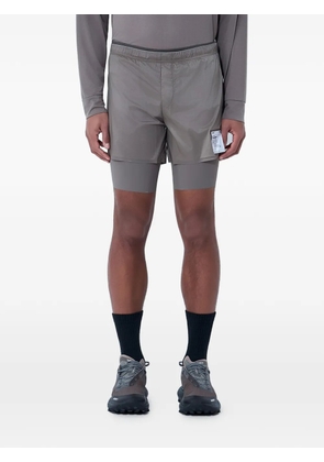 Satisfy TechSilk 8' track shorts - Brown