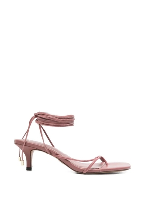Patrizia Pepe leather sandals - Pink