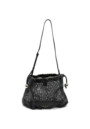 Patrizia Pepe perforated shoulder bag - Black