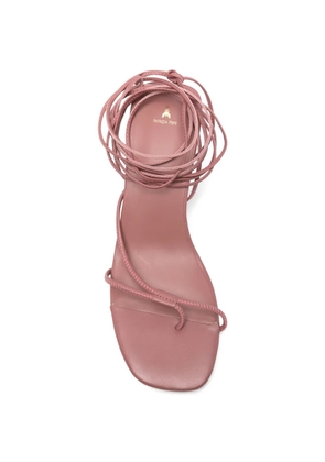 Patrizia Pepe leather sandals - Pink