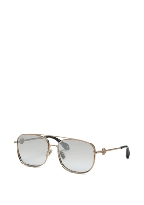 Roberto Cavalli full-rim pilot sunglasses - Gold