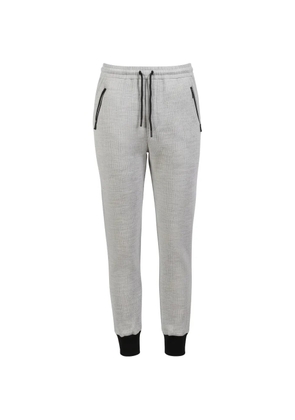 Kiton zip-drawstring track pants - Grey