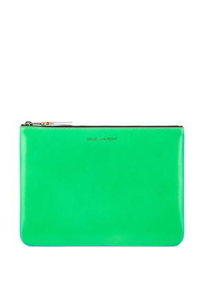 Comme Des Garçons Wallet zip wallet - Green