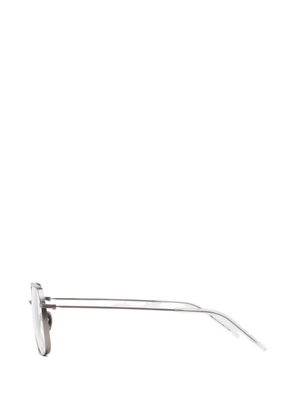 Kaleos geometric-frame glasses - Grey