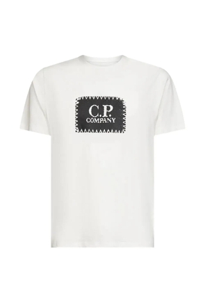 C.P. Company logo-print short-sleeve T-shirt - White
