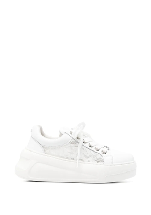 Cult Nirvana lace sneakers - White