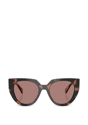 Prada tortoiseshell-effect sunglasses - Brown