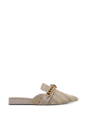Kurt Geiger Chelsea chain-detail mules - Neutrals