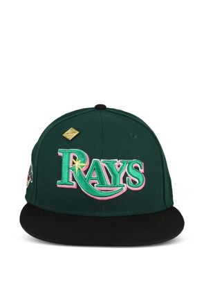 NEW ERA CAP patch-detail hat - Green
