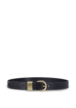 Sessùn Miloa leather belt - Black