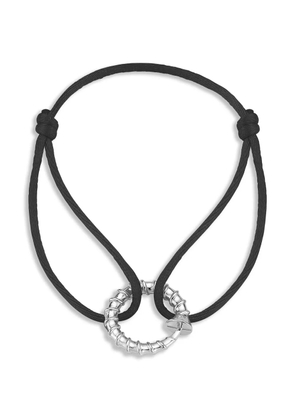 Mateo screw cord bracelet - Silver