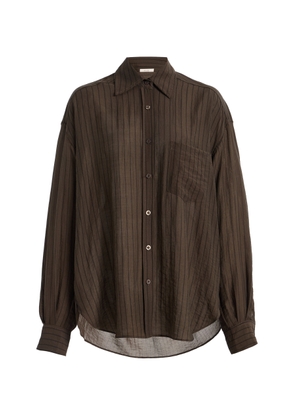 ELCE Remi Oversized Striped Shirt - Moda Operandi