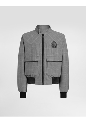 Dolce & Gabbana Unlined Blouson Jacket - Man Coats And Jackets Multicolor 60