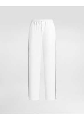 Dolce & Gabbana Structured Fabric Vanity Trousers - Man Pants And Shorts White 52