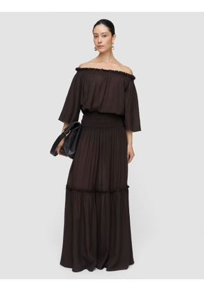 Folia Textured Silk Skirt - Regular / 32