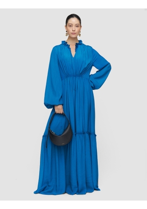 Lotus Textured Silk Dress - Regular / 32