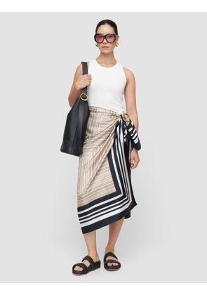 Nixie Large Silk Scarf - One Size