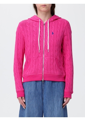 Sweatshirt POLO RALPH LAUREN Woman color Fuchsia