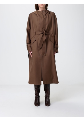 Coat MAX MARA Woman color Brown