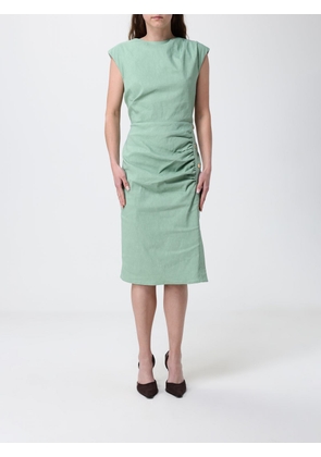 Dress PINKO Woman color Green