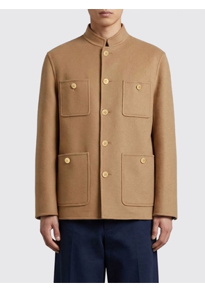 Coat VALENTINO Men color Camel