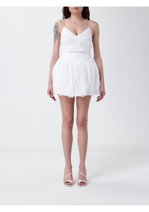 Dress SELF-PORTRAIT Woman color White