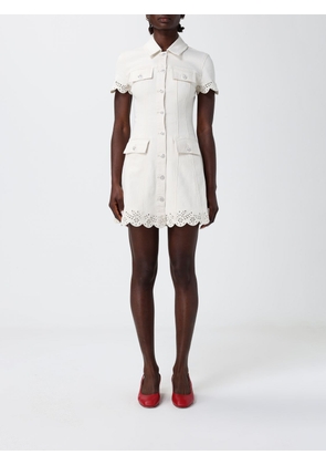 Dress SELF-PORTRAIT Woman color White
