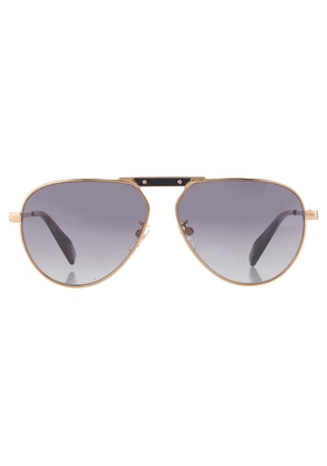 Chopard Grey Gradient Pilot Unisex Sunglasses SCHF80 08FF 60