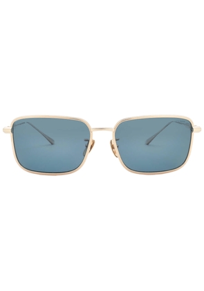 Chopard Polarized Blue Rectangular Unisex Sunglasses SCHF84M 8FZP 59