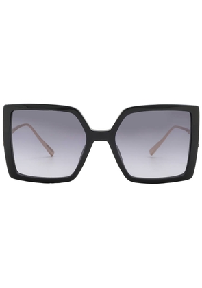Chopard Grey Gradient Square Ladies Sunglasses IKCH334 0BLK 56
