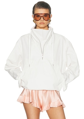 AGOLDE Lydia Jacket in Chalk White - White. Size L (also in M, S, XL, XS).