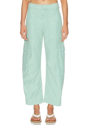 Citizens of Humanity Marcelle Cargo Pants in Cadet - Mint. Size 24 (also in 25, 26, 27, 28, 29, 30, 31, 32, 33, 34).