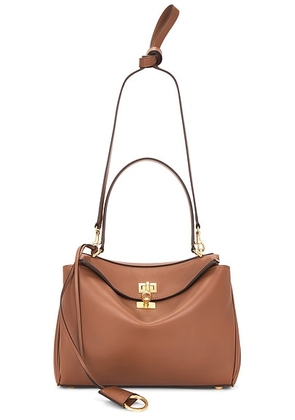 Balenciaga Rodeo Small Top Handle Bag in New Tan - Brown. Size all.