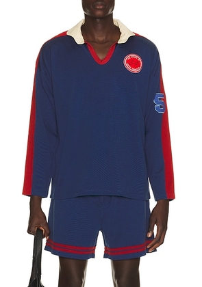 BODE Lakewood Polo in Blue - Blue. Size XL/1X (also in ).