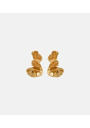 Bottega Veneta Anemone Small gold-plated earrings