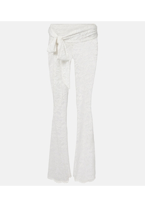 Bananhot Vecna sheer lace flared pants