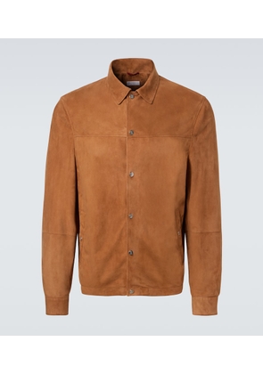 Brunello Cucinelli Suede overshirt