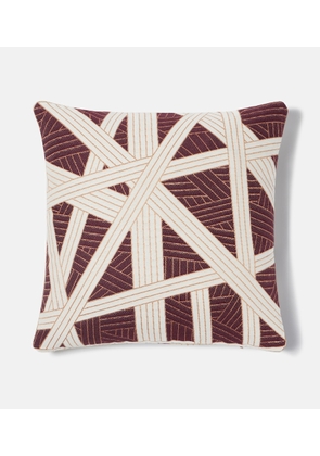 Missoni Nastri cotton-blend cushion