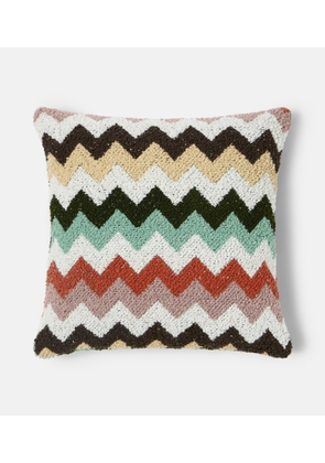 Missoni Riccio Zigzag cotton boucle cushion