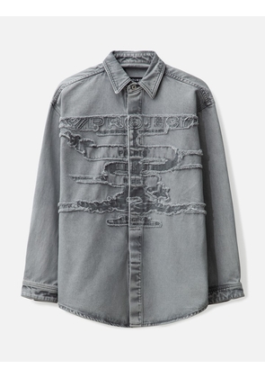 Paris' Best Patch Denim Shirt
