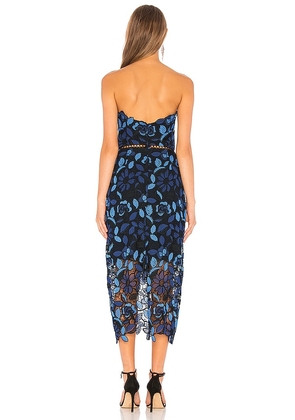 ELLIATT Times Dress in Navy. Size S. Also in XS, L.