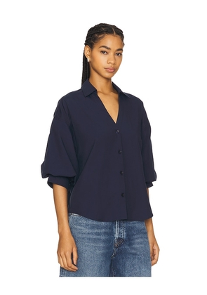Brochu Walker Kate Shirt in Navy. Size L. Also in XS, S.