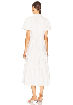 Brochu Walker Havana Dress in White. Size M. Also in S, L.