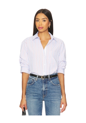 Brochu Walker Pia Shirt in Baby Blue. Size L. Also in M, S, XS.