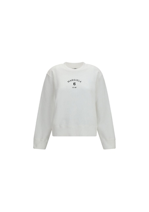 MM6 White Cotton Sweatshirt - M