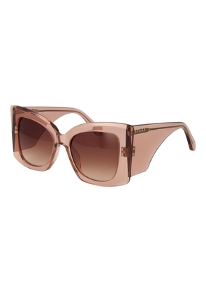 Replay Pink Plastic Sunglasses