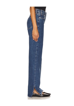 ANINE BING Roy Wide Leg in Blue. Size 29. Also in 25, 30.