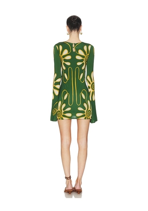 Cala de la Cruz Maisha Dress in Green. Size S. Also in XL.