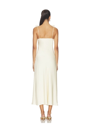 Elodie the Label Pamela Dress in Ivory. Size M. Also in L.